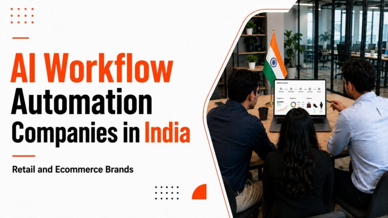Best 12 AI Workflow Automation Companies in India for Retail and Ecommerce Brands