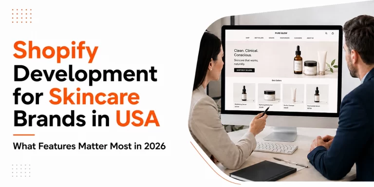 Shopify development for skincare brands in USA